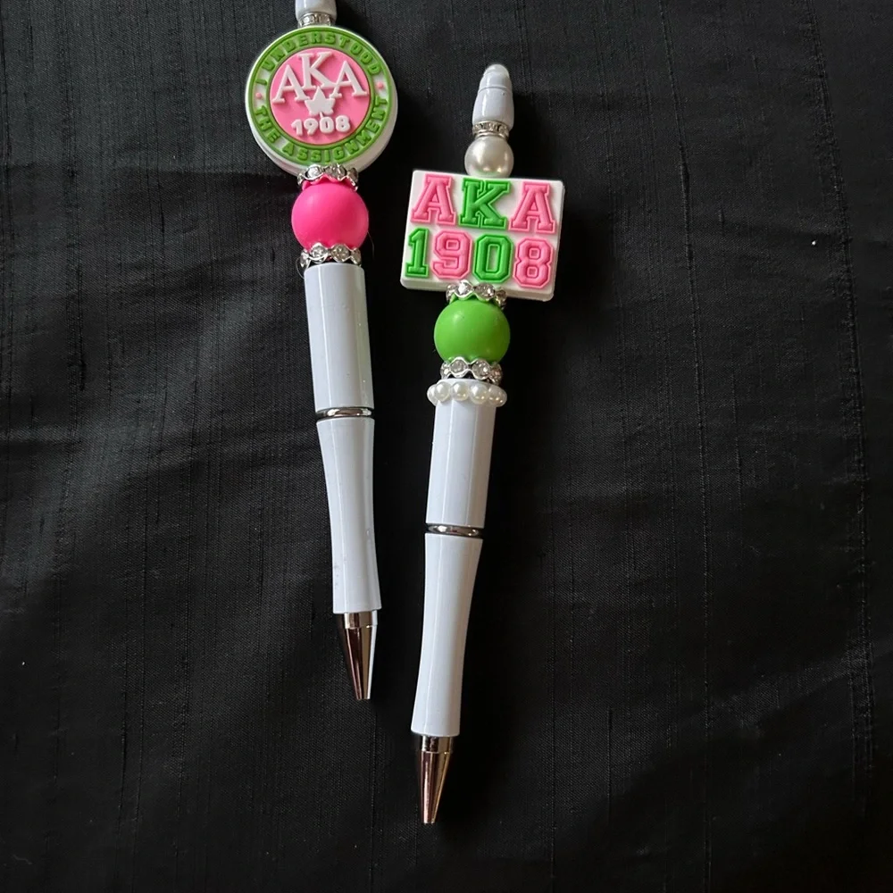 AKA 1908 White and Green Pen - Picture 3 of 6